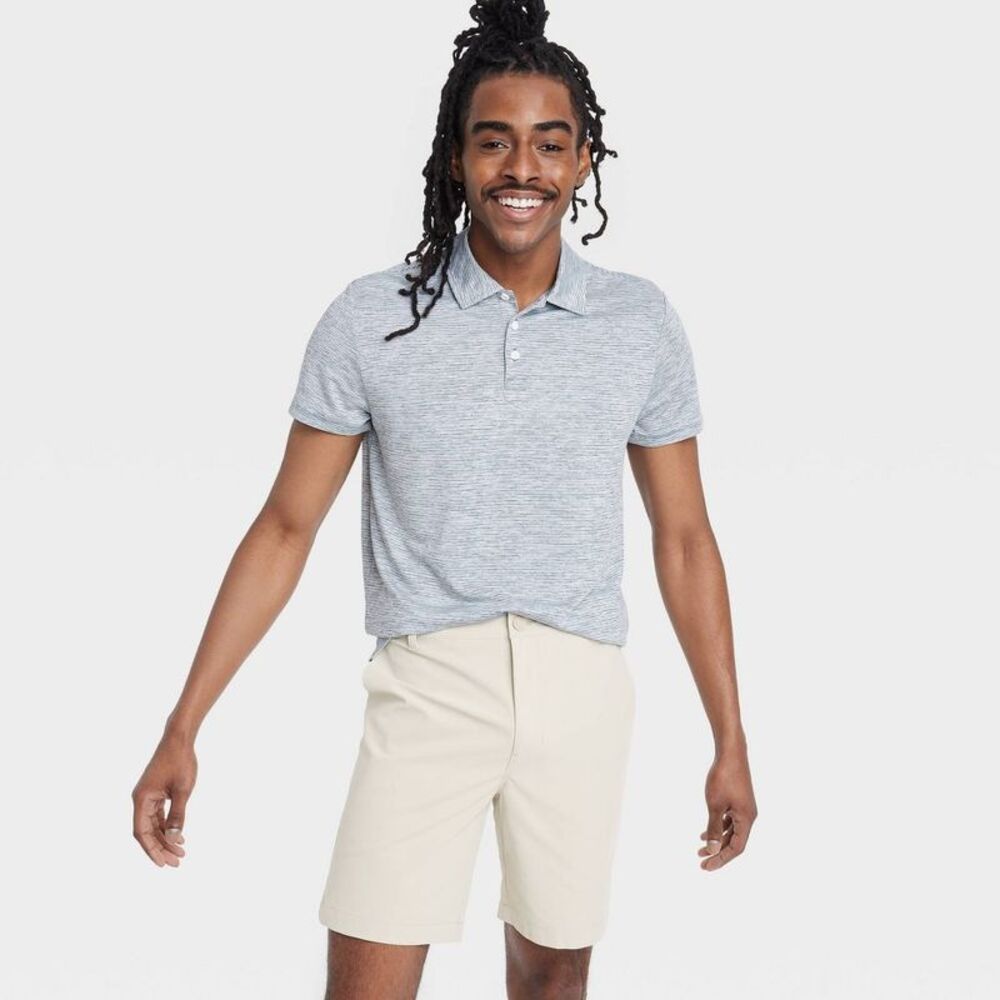 All In Motion - Men's 8" Golf Shorts - All In Motion Almond 36 - Picture 3 of 3